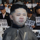 Image via Getty; an anti-North rally in 2013 in Seoul, South Korea